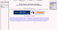 Desktop Screenshot of esoterik-tarot.de